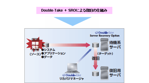 Double-Take のSROオプション